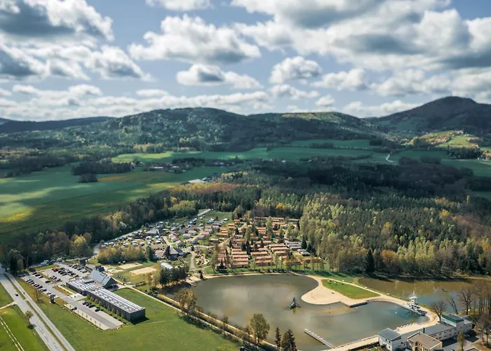 منتزه العطل Trixi Park Zittauer Gebirge - Ferienhaeuser, Und غروسشوناو